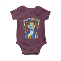 World Down Syndrome Day Baby Onesie Rock Your Sock Bruh Support 321