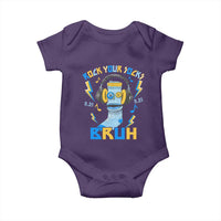 World Down Syndrome Day Baby Onesie Rock Your Sock Bruh Support 321