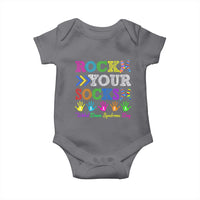 World Down Syndrome Day Baby Onesie Rock Your Socks Awareness Support 321