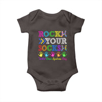 World Down Syndrome Day Baby Onesie Rock Your Socks Awareness Support 321