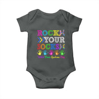 World Down Syndrome Day Baby Onesie Rock Your Socks Awareness Support 321