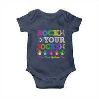 World Down Syndrome Day Baby Onesie Rock Your Socks Awareness Support 321