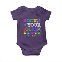 World Down Syndrome Day Baby Onesie Rock Your Socks Awareness Support 321