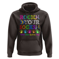World Down Syndrome Day Hoodie Rock Your Socks Awareness Support 321