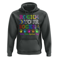 World Down Syndrome Day Hoodie Rock Your Socks Awareness Support 321