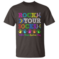 World Down Syndrome Day T Shirt Rock Your Socks Awareness Support 321