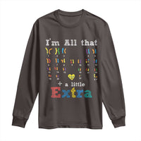 World Down Syndrome Day Long Sleeve Shirt 321 Awareness Support All That Little Extra T21
