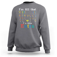 World Down Syndrome Day Sweatshirt 321 Awareness Support All That Little Extra T21