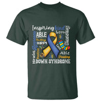 Down Syndrome Awareness T Shirt Rock Your Socks Different Not Less
