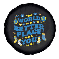 World Down Syndrome Day Spare Tire Cover 321 Awareness Support The World Is Better With You