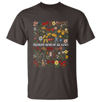 Autism Awareness T Shirt Neurodiversity Celebrate Minds of All Kinds