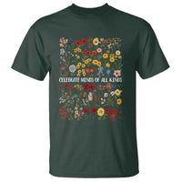 Autism Awareness T Shirt Neurodiversity Celebrate Minds of All Kinds