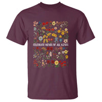 Autism Awareness T Shirt Neurodiversity Celebrate Minds of All Kinds