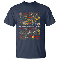 Autism Awareness T Shirt Neurodiversity Celebrate Minds of All Kinds