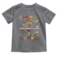 Autism Awareness Toddler T Shirt Neurodiversity Celebrate Minds of All Kinds