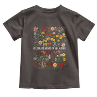 Autism Awareness Toddler T Shirt Neurodiversity Celebrate Minds of All Kinds