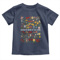 Autism Awareness Toddler T Shirt Neurodiversity Celebrate Minds of All Kinds