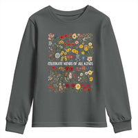 Autism Awareness Youth Sweatshirt Neurodiversity Celebrate Minds of All Kinds