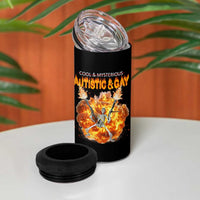 Autistic And Gay Skeleton Explosion 4 in 1 Can Cooler Tumbler - Wonder Print Shop