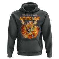Autistic And Gay Skeleton Explosion Hoodie - Wonder Print Shop