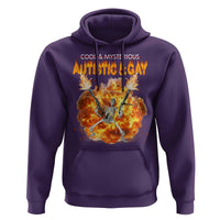 Autistic And Gay Skeleton Explosion Hoodie - Wonder Print Shop
