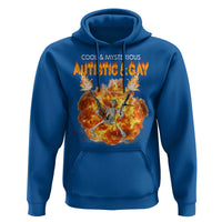 Autistic And Gay Skeleton Explosion Hoodie - Wonder Print Shop