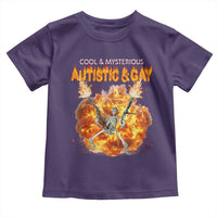 Autistic And Gay Skeleton Explosion Toddler T Shirt - Wonder Print Shop