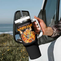 Autistic And Gay Skeleton Explosion Tumbler With Handle - Wonder Print Shop
