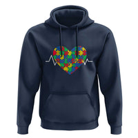 Autism Awareness Love Heart Puzzle Acceptance Hoodie