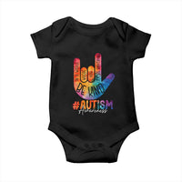 Be Kind ASL Autism Awareness Baby Onesie Love Sign Language Hand Tie Dye