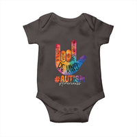 Be Kind ASL Autism Awareness Baby Onesie Love Sign Language Hand Tie Dye