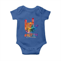 Be Kind ASL Autism Awareness Baby Onesie Love Sign Language Hand Tie Dye