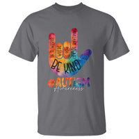 Be Kind ASL Autism Awareness T Shirt Love Sign Language Hand Tie Dye
