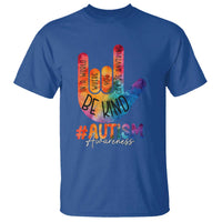 Be Kind ASL Autism Awareness T Shirt Love Sign Language Hand Tie Dye