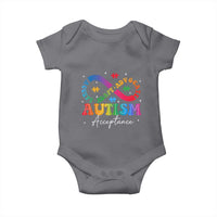Autism Awareness Acceptance Baby Onesie Infinity Symbol Neurodiversity