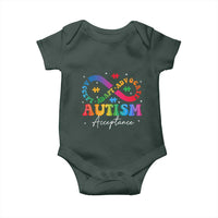 Autism Awareness Acceptance Baby Onesie Infinity Symbol Neurodiversity