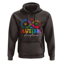 Autism Awareness Acceptance Hoodie Infinity Symbol Neurodiversity
