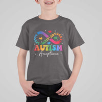 Autism Awareness Acceptance T Shirt For Kid Infinity Symbol Neurodiversity