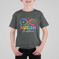 Autism Awareness Acceptance T Shirt For Kid Infinity Symbol Neurodiversity