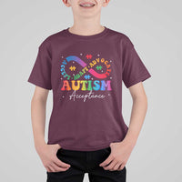 Autism Awareness Acceptance T Shirt For Kid Infinity Symbol Neurodiversity