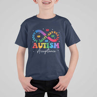 Autism Awareness Acceptance T Shirt For Kid Infinity Symbol Neurodiversity