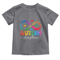 Autism Awareness Acceptance Toddler T Shirt Infinity Symbol Neurodiversity