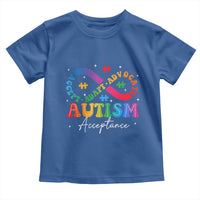 Autism Awareness Acceptance Toddler T Shirt Infinity Symbol Neurodiversity