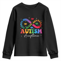 Autism Awareness Acceptance Youth Sweatshirt Infinity Symbol Neurodiversity