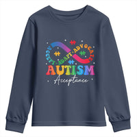 Autism Awareness Acceptance Youth Sweatshirt Infinity Symbol Neurodiversity