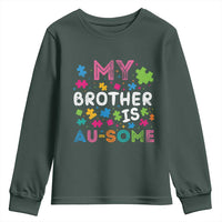 My Brother Is Au-Some Sister Autism Awareness Youth Sweatshirt