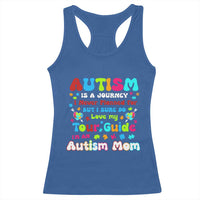Autism Mom's Journey Racerback Tank Top