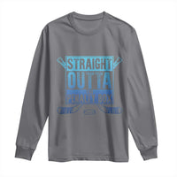 Ice Hockey Player Gift Straight Outta The Penalty Box Long Sleeve Shirt
