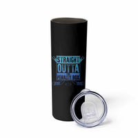 Ice Hockey Player Gifts Skinny Tumbler Straight Outta The Penalty Box