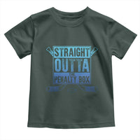 Ice Hockey Player Gift Straight Outta The Penalty Box Toddler T Shirt